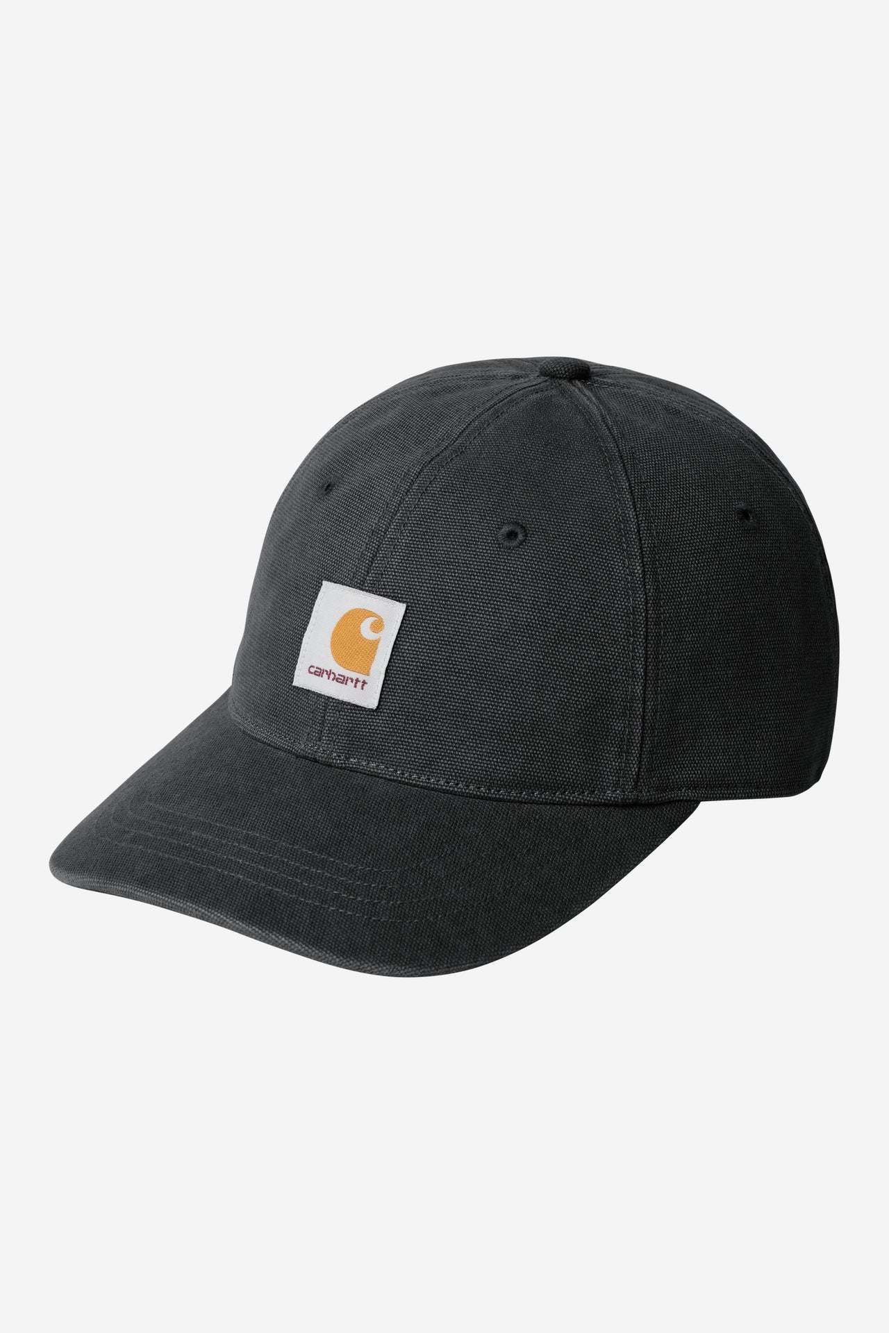 Carhartt Canvas Cap - Black Stone Washed
