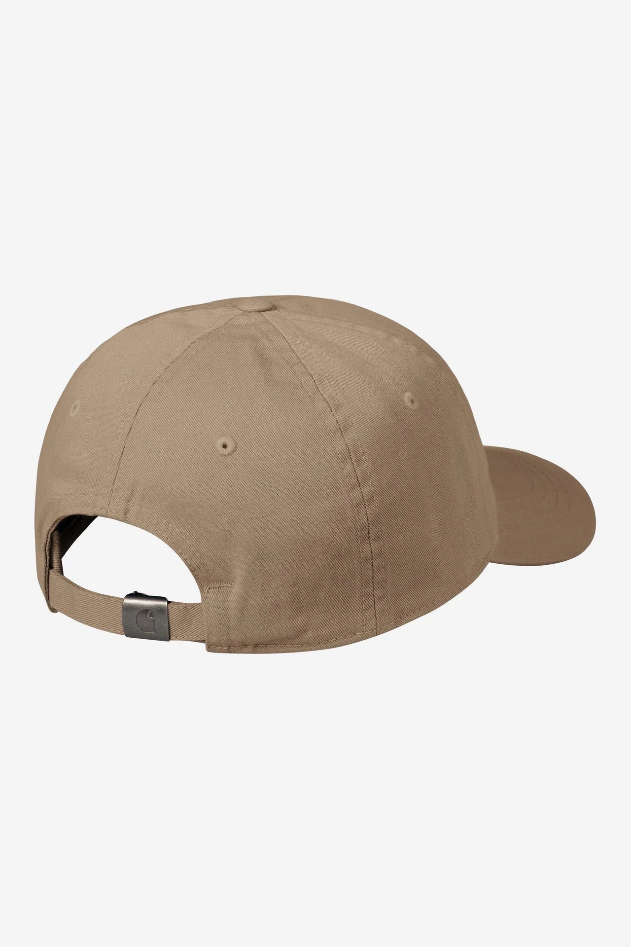 Carhartt Madison Logo Cap - Leather/White - Stencil
