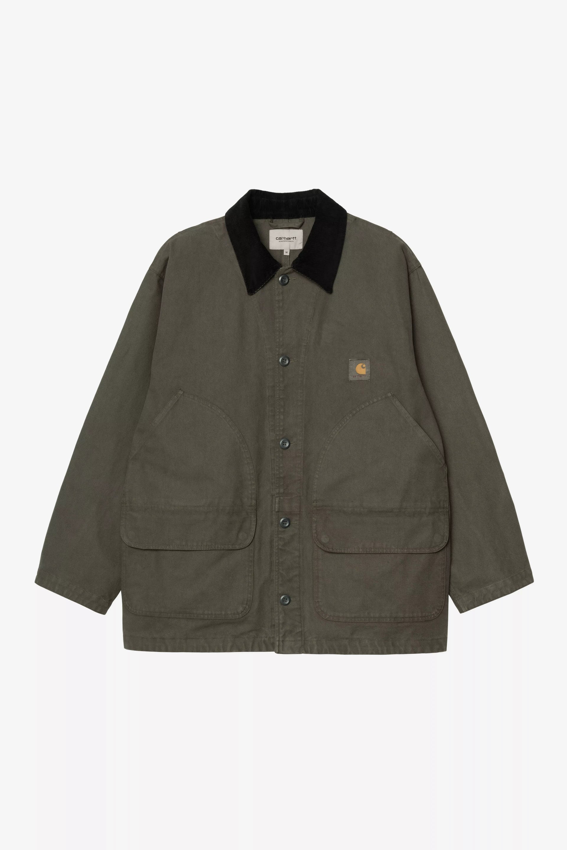 Carhartt Prescott Coat - Oxide Green / Black Dyed
