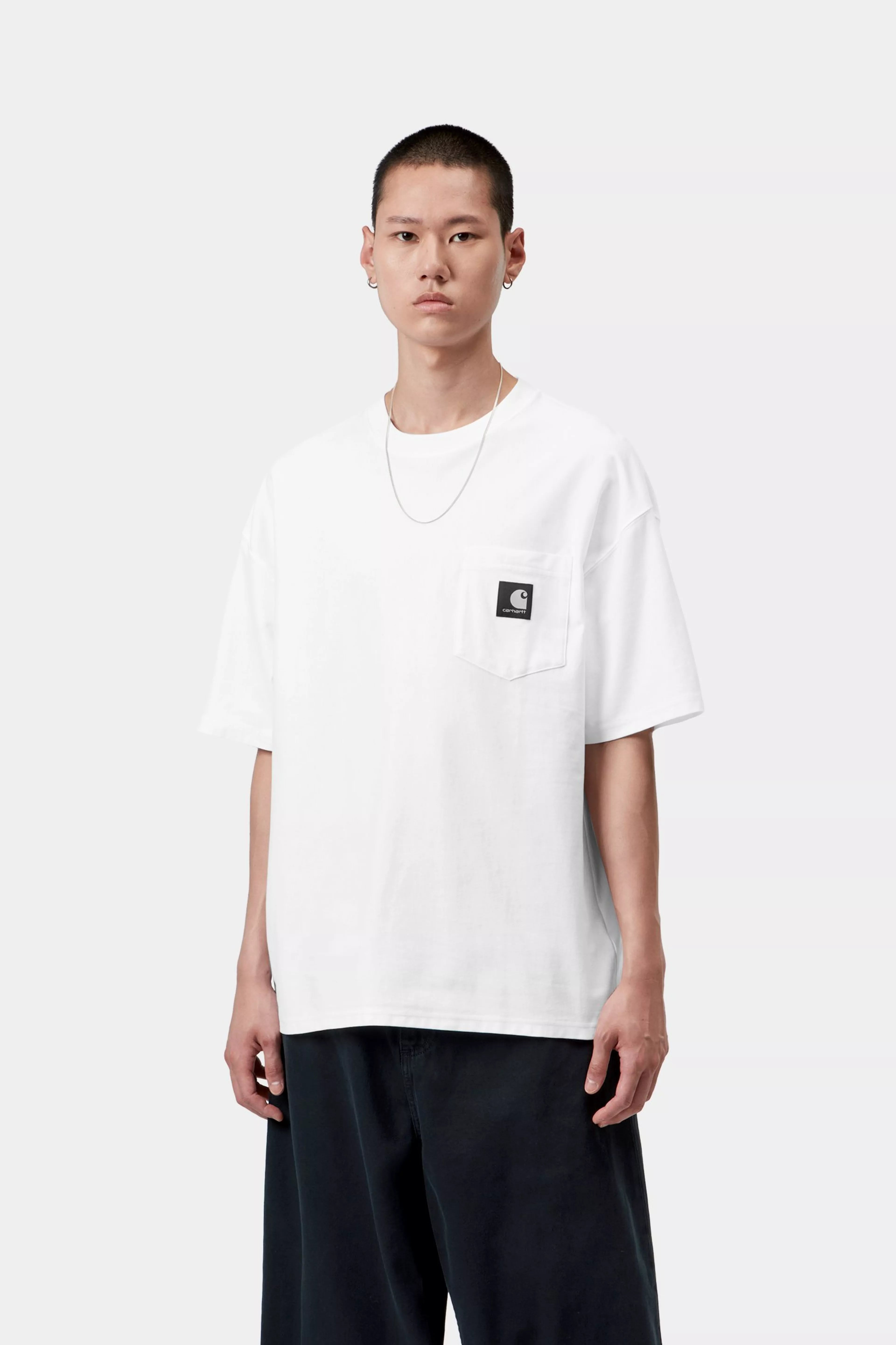 Carhartt S/S OG Loose Pocket T-Shirt - White