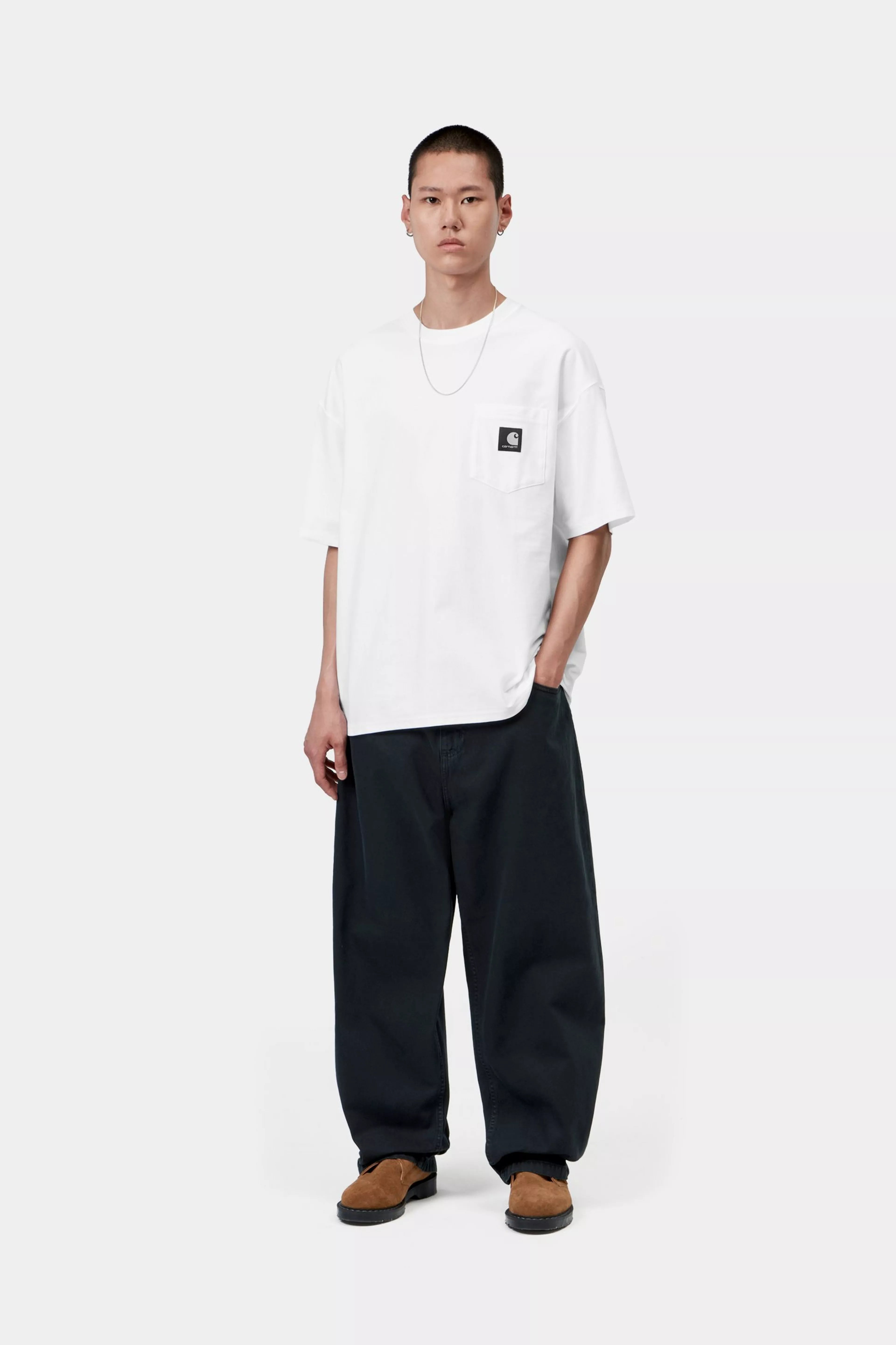 Carhartt S/S OG Loose Pocket T-Shirt - White