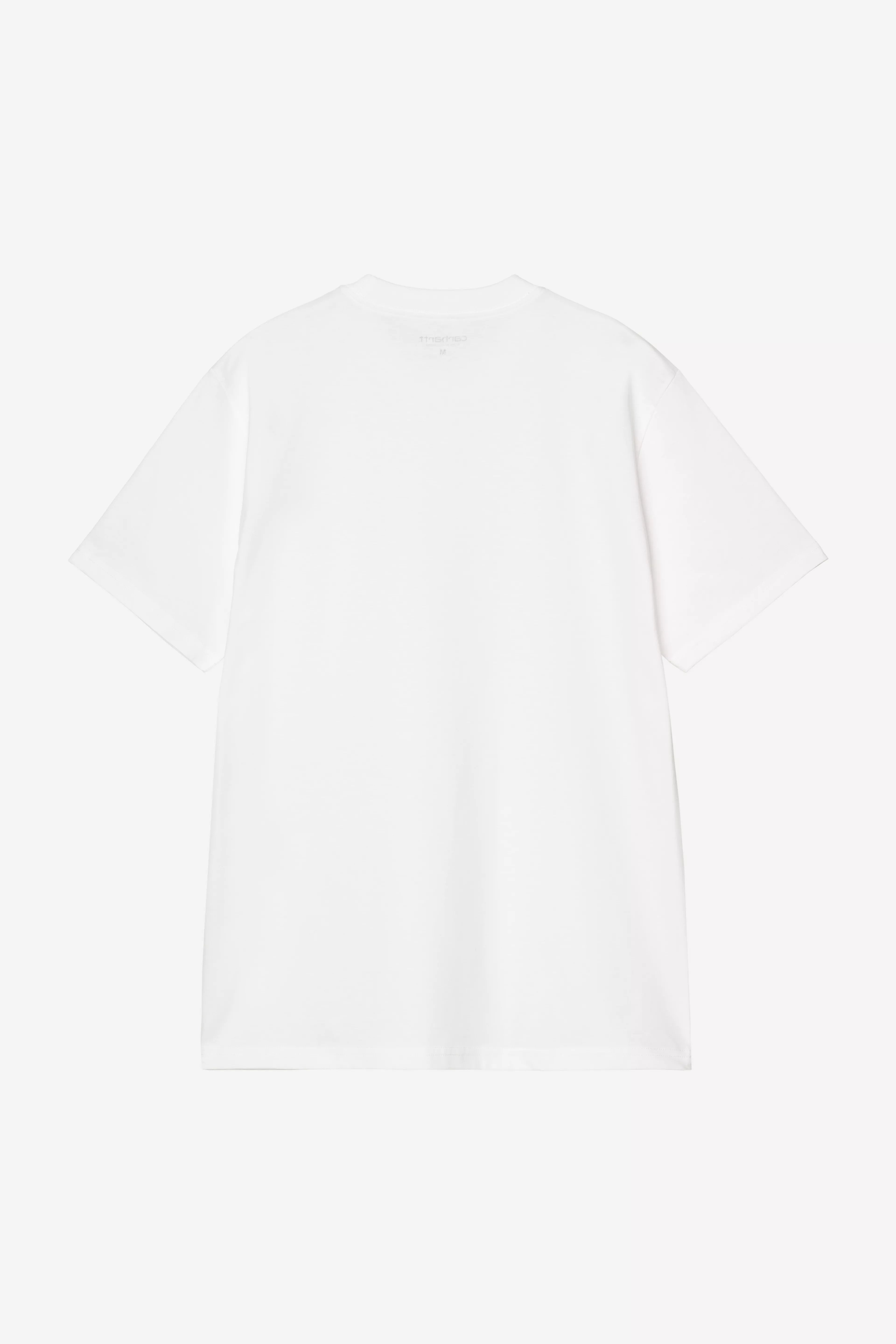 Carhartt S/S Small Heart T-Shirt - White / Red