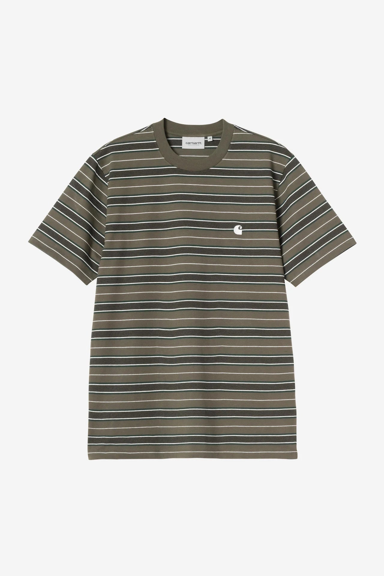 Carhartt S/S Bronson T-Shirt - Bronson Stripe, Cypress