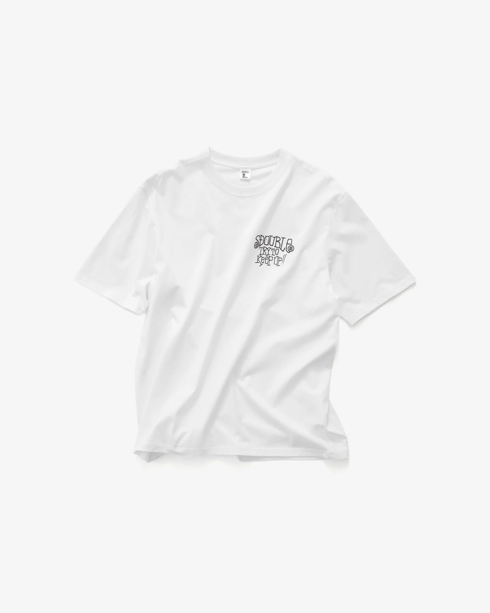 S-Double Try to Keep Up T-Shirt - White