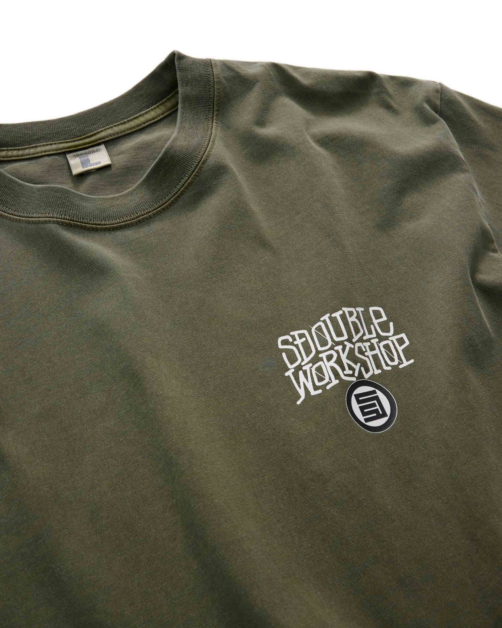 S-Double Built Tough T-Shirt - Overdye Blackforest