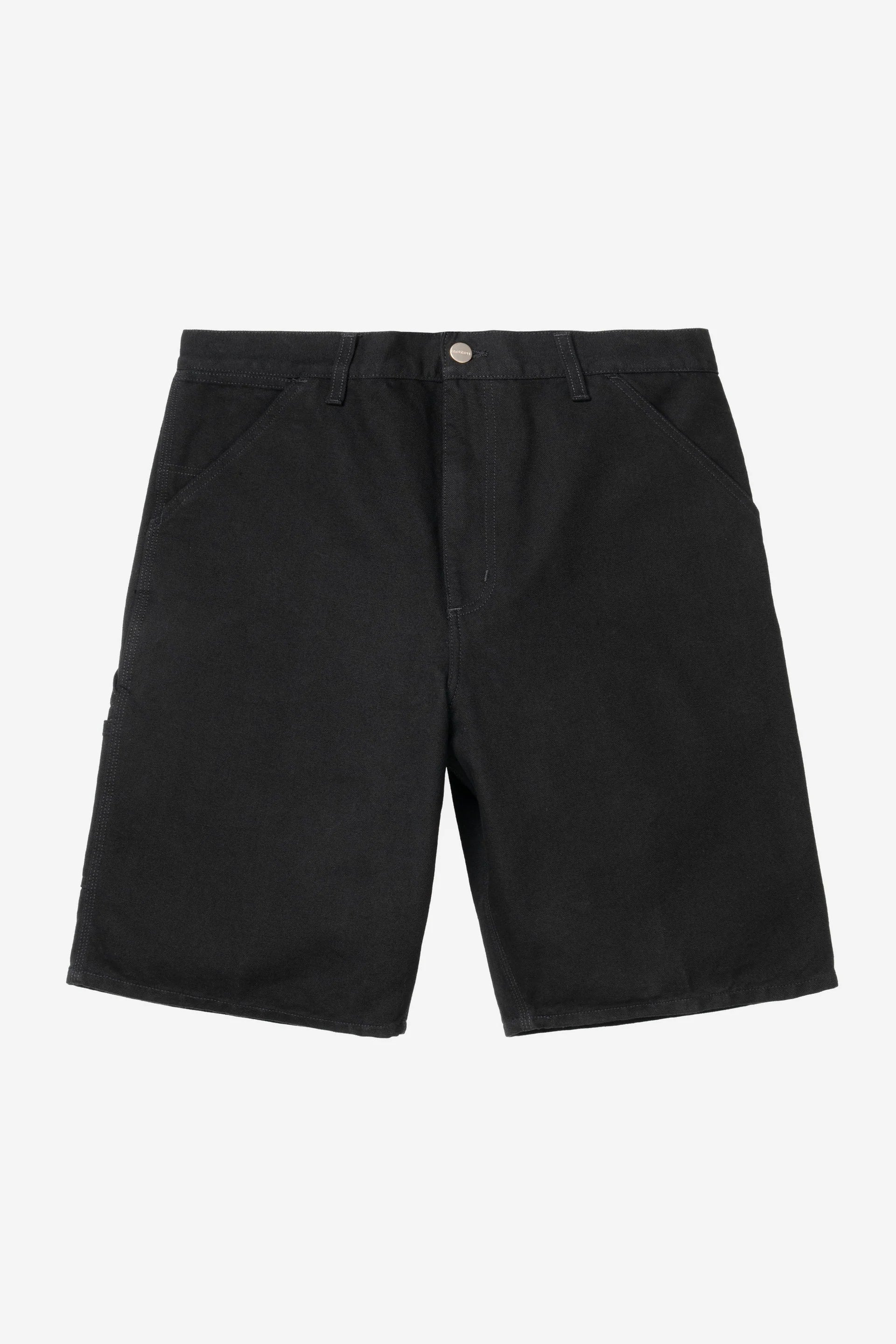 Carhartt Single Knee Short - Black Rinsed