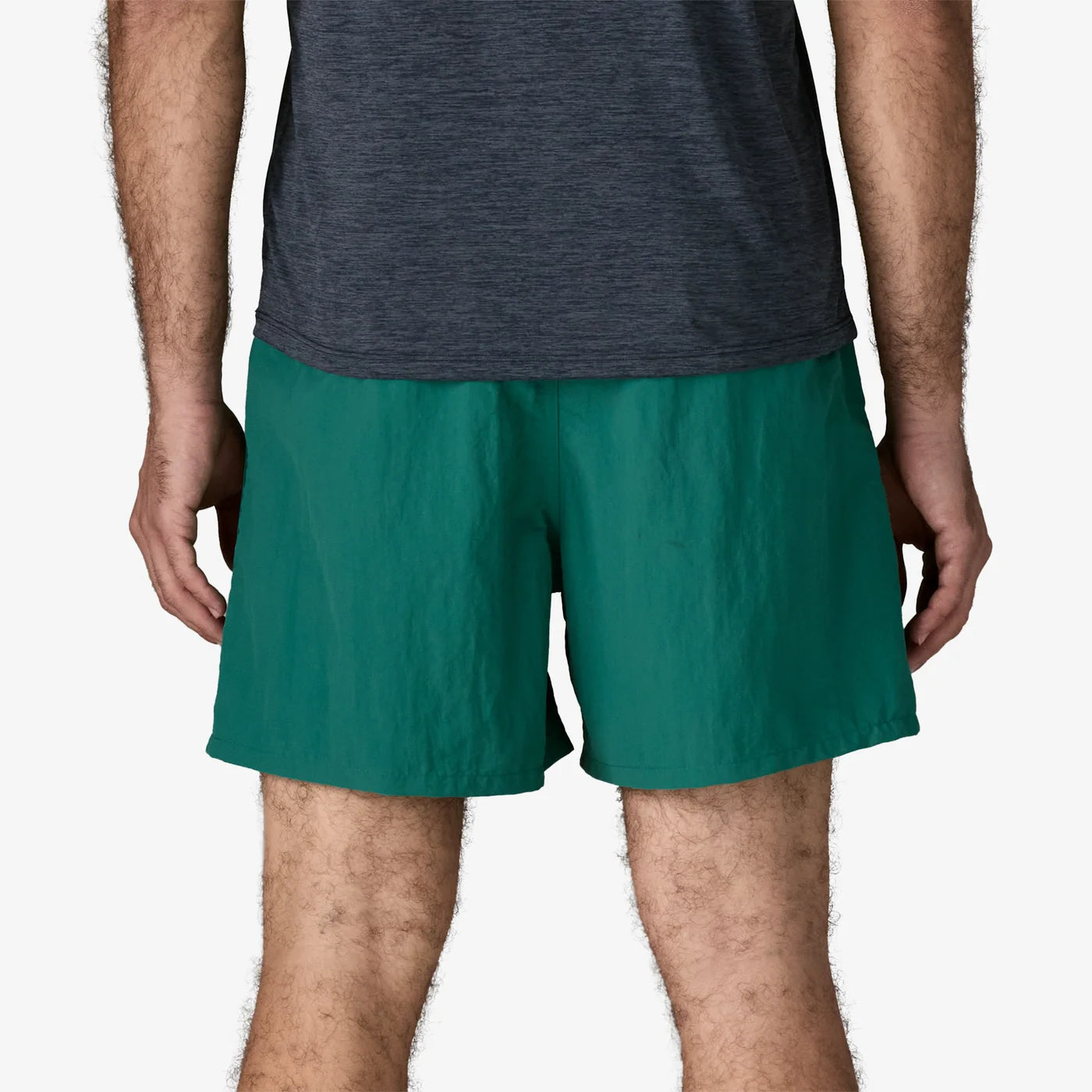 Patagonia Men's Baggies™ Shorts - 5" - 95 Oval Logo : Gem Green - Stencil