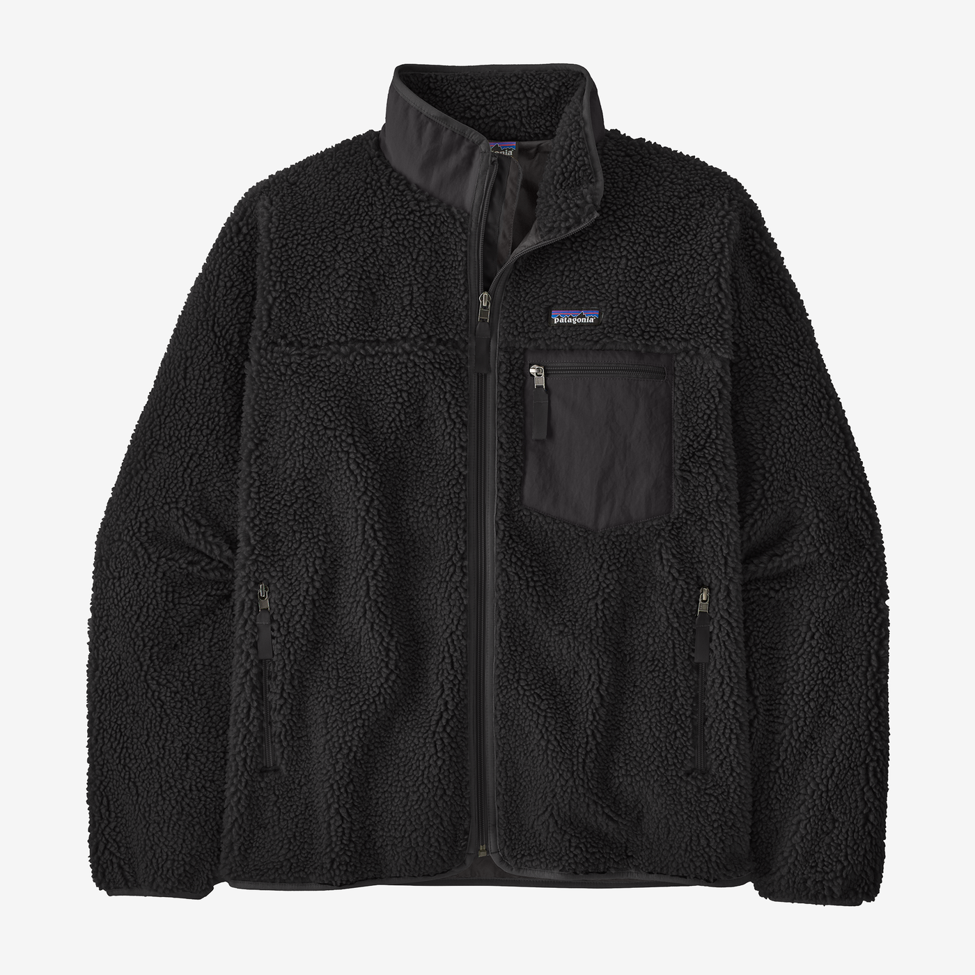 Patagonia Men's Classic Retro-X Jacket - Black - Stencil