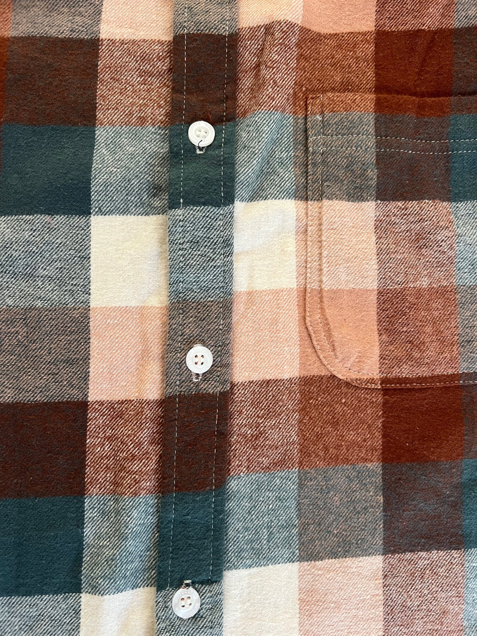 SOS Hereford Flannel L/S Shirt - Rustic Blues