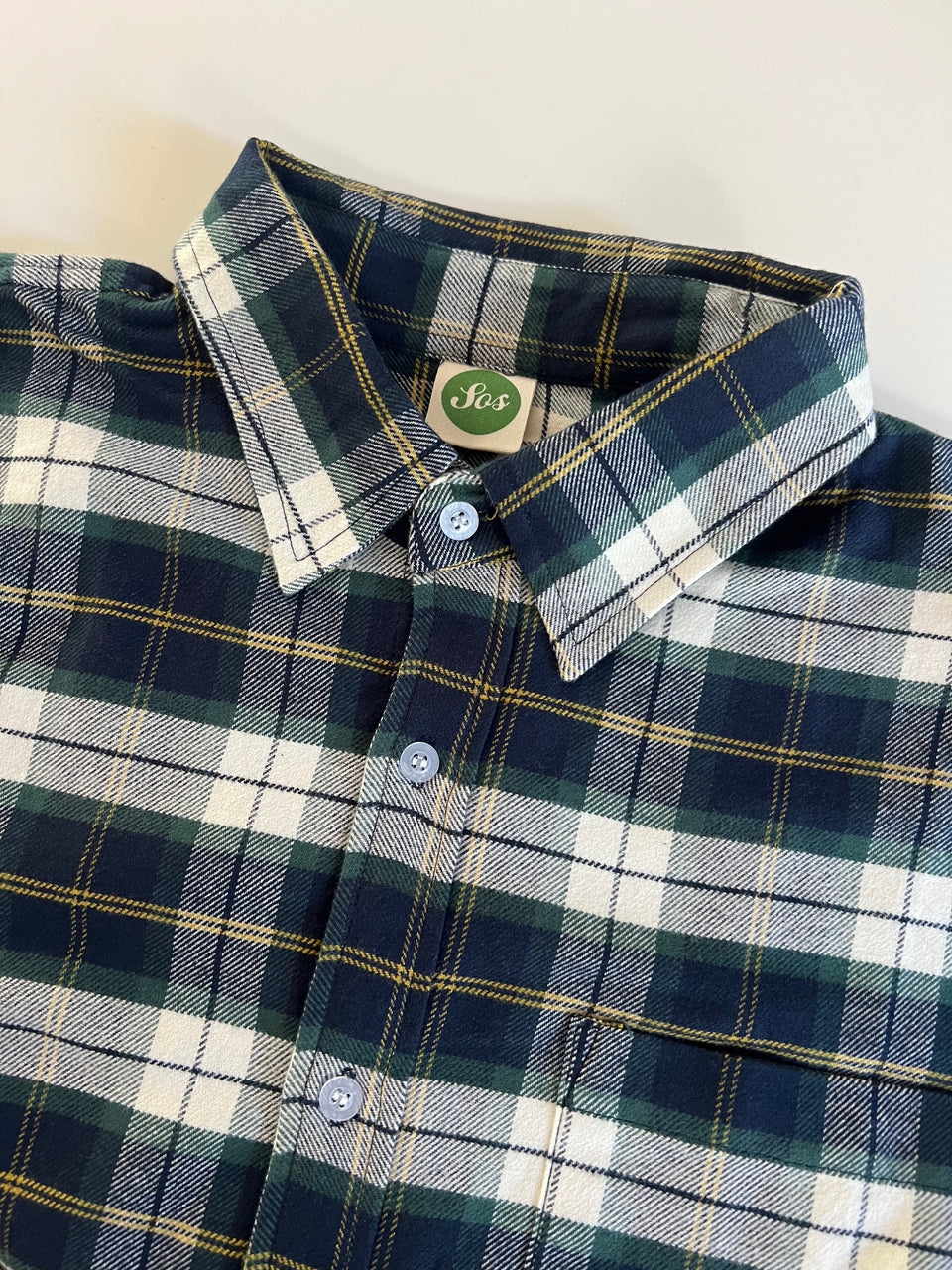 SOS Colombo Flannel L/S Shirt - Port Hills Plaid