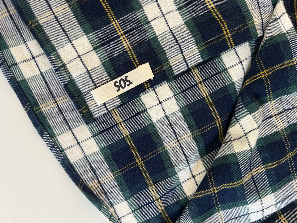SOS Colombo Flannel L/S Shirt - Port Hills Plaid