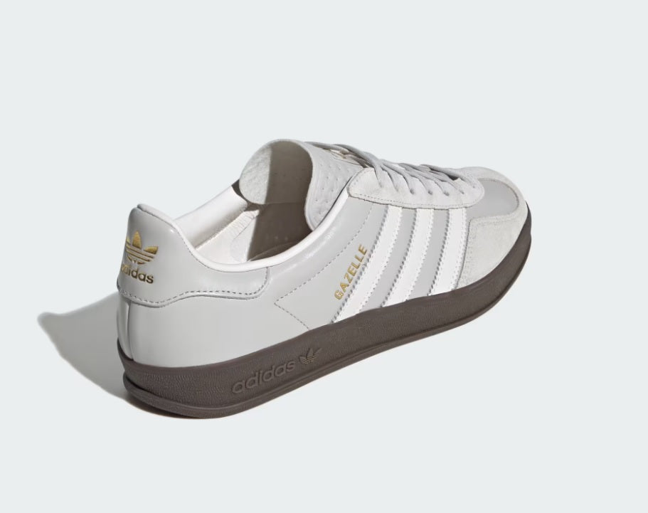 Adidas Gazelle Indoor - Grey One / Core White / Gum