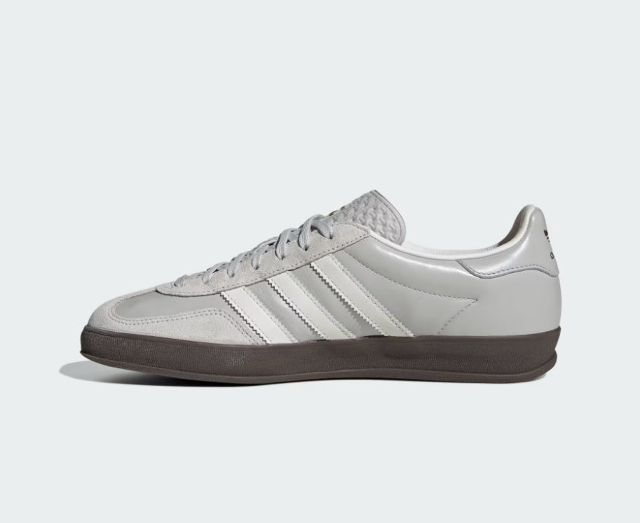 Adidas Gazelle Indoor - Grey One / Core White / Gum