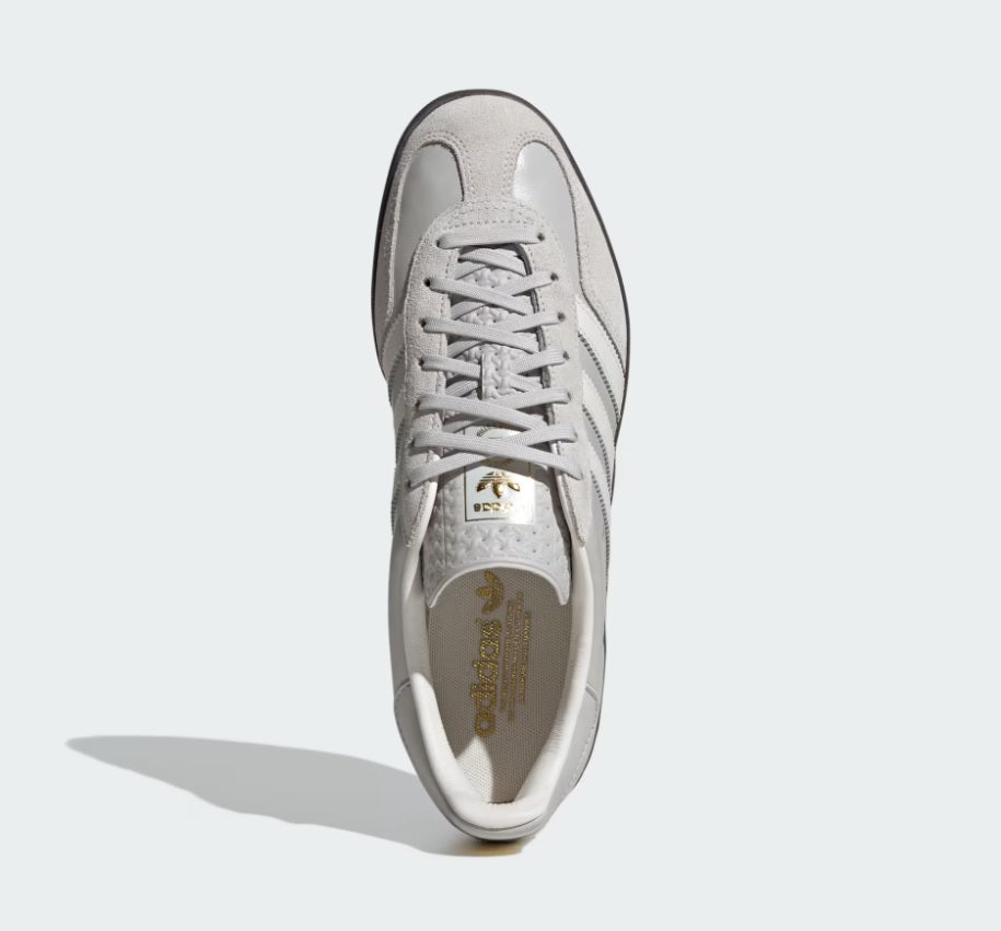 Adidas Gazelle Indoor - Grey One / Core White / Gum