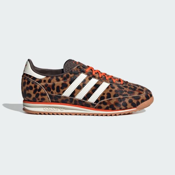 Adidas SL 72 OG Womens - Dark Brown / Off White / Semi Impact Orange