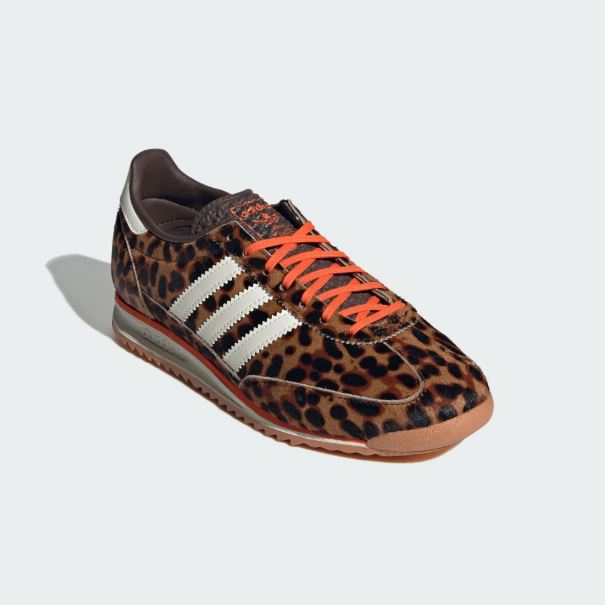 Adidas SL 72 OG Womens - Dark Brown / Off White / Semi Impact Orange