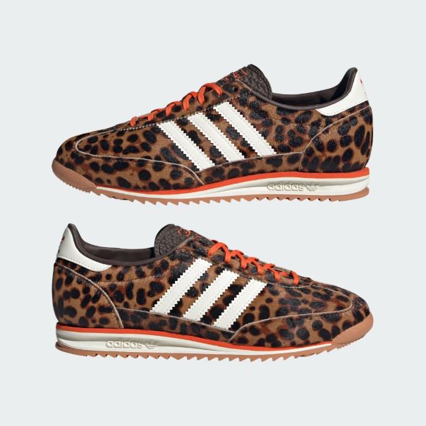 Adidas SL 72 OG Womens - Dark Brown / Off White / Semi Impact Orange