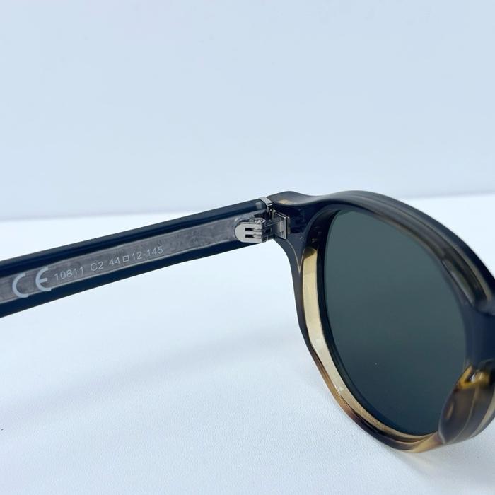 FL Eyewear Joseph - Black Tort / Green Lens