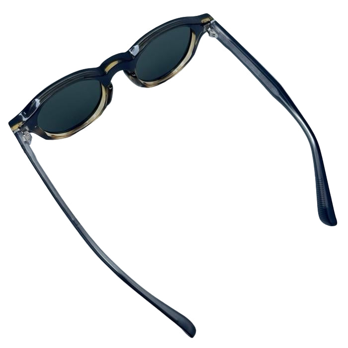 FL Eyewear Joseph - Black Tort / Green Lens