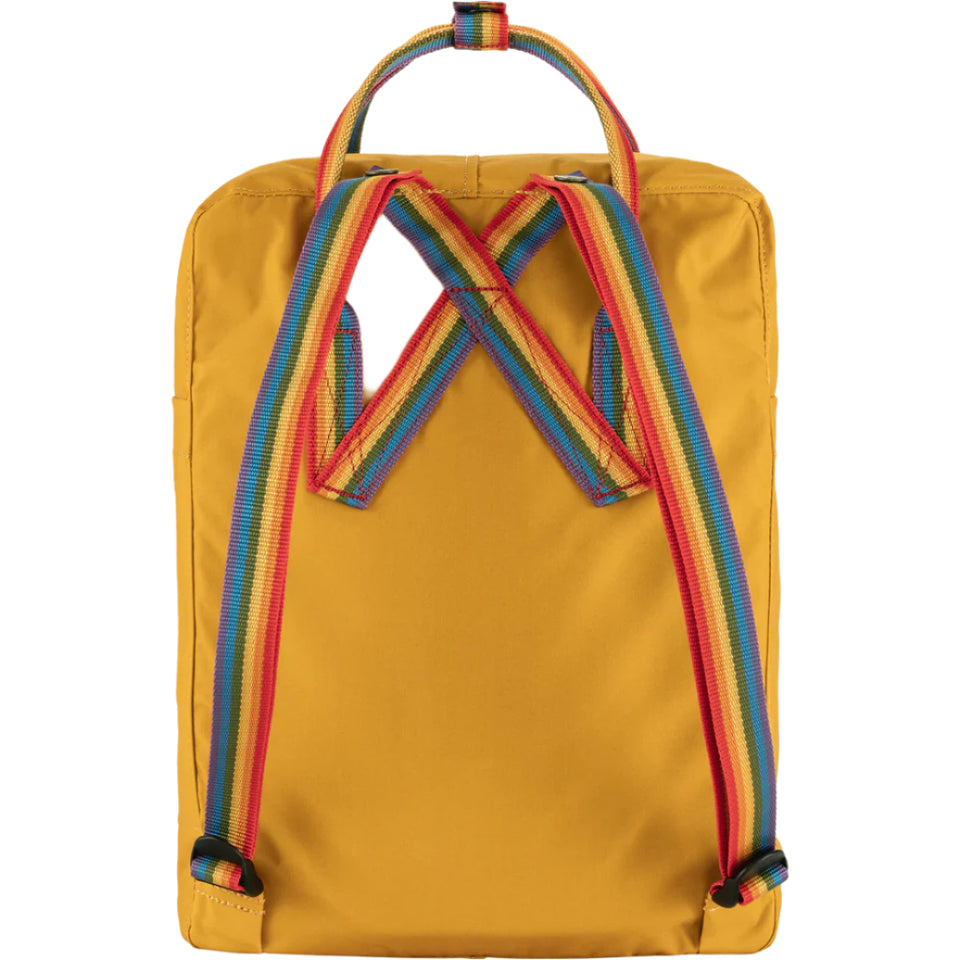 Fjallraven Kanken Rainbow - Ochre-Rainbow Pattern