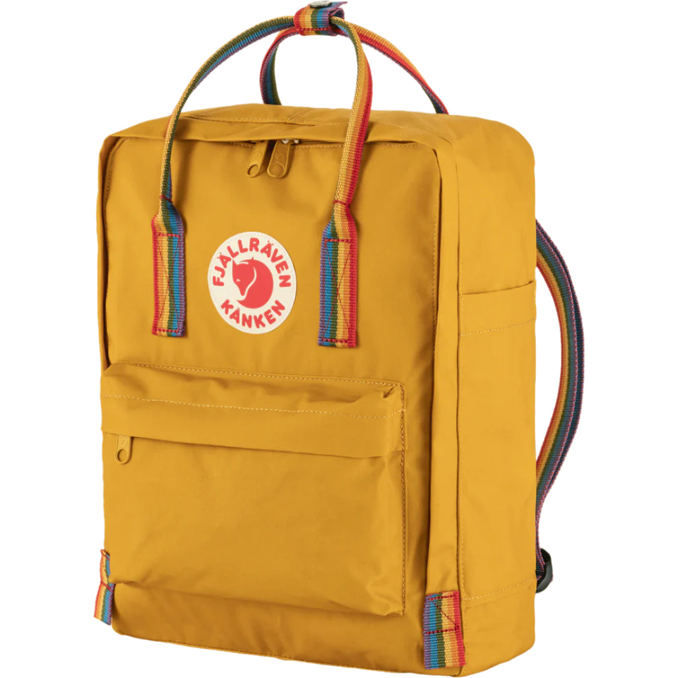 Fjallraven Kanken Rainbow - Ochre-Rainbow Pattern