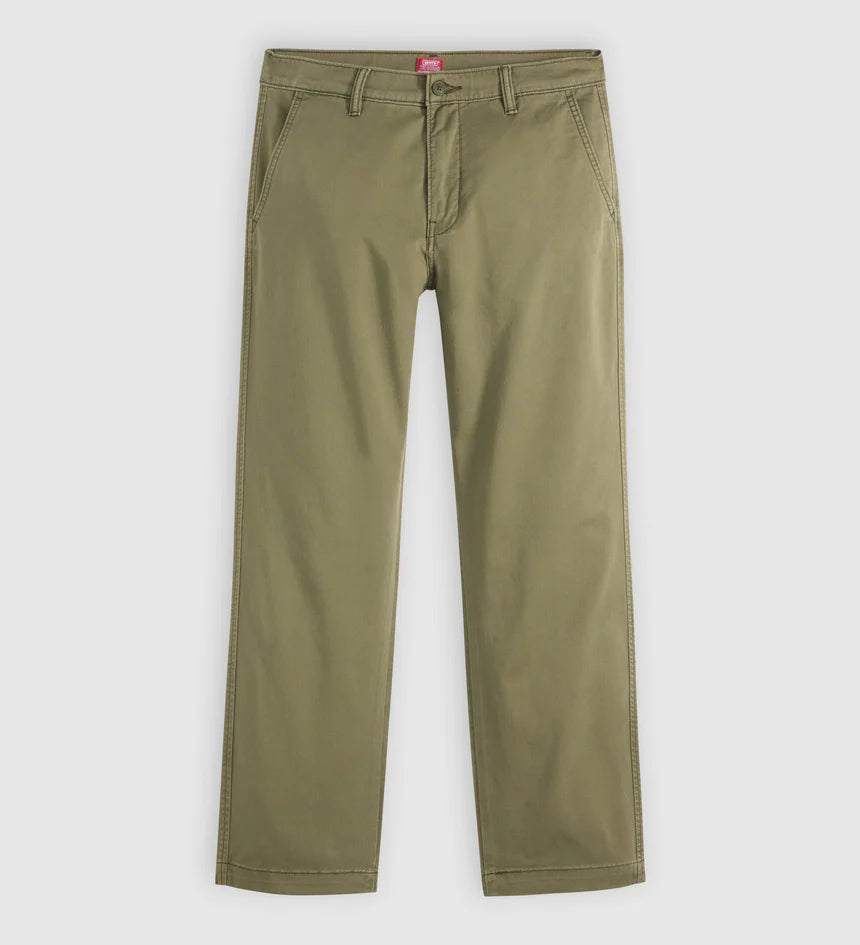 Levis Men's XX Chino Relaxed Straight - Olive Night Twill - Stencil