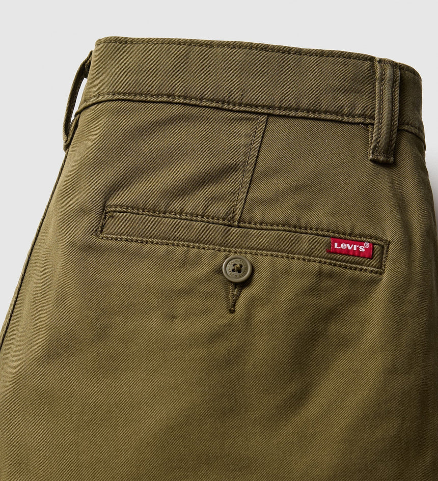 Levi's Men's XX Chino Relaxed Shorts - Olive Night Stretch Twill - Stencil