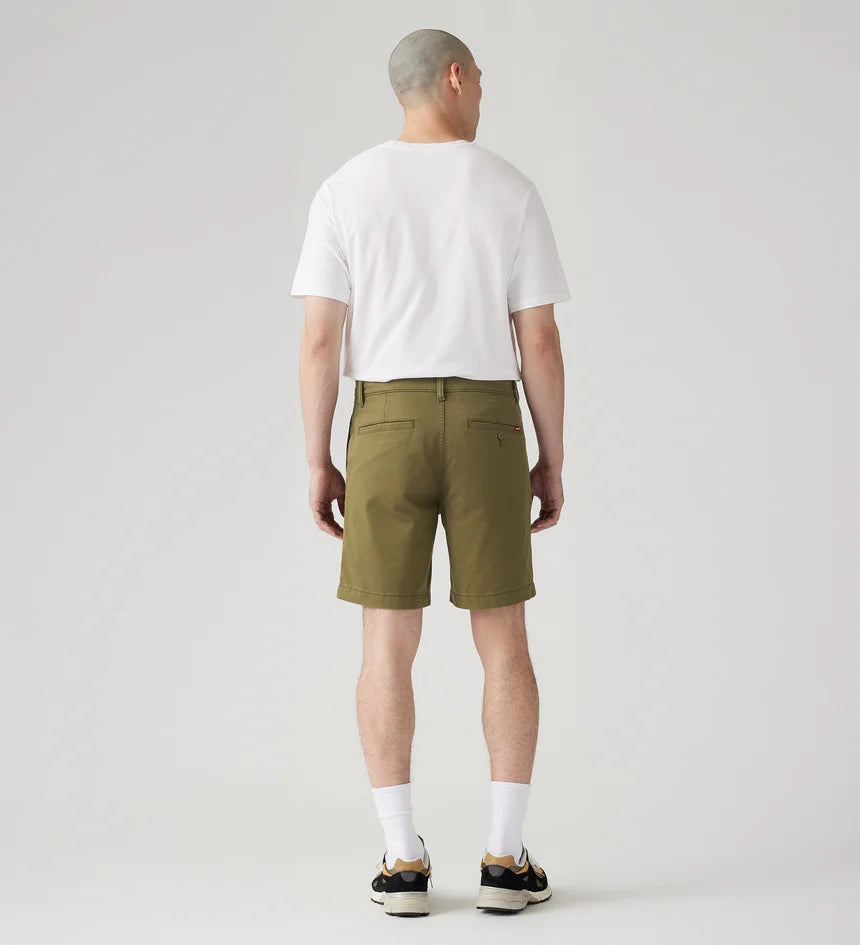 Levi's Men's XX Chino Relaxed Shorts - Olive Night Stretch Twill - Stencil