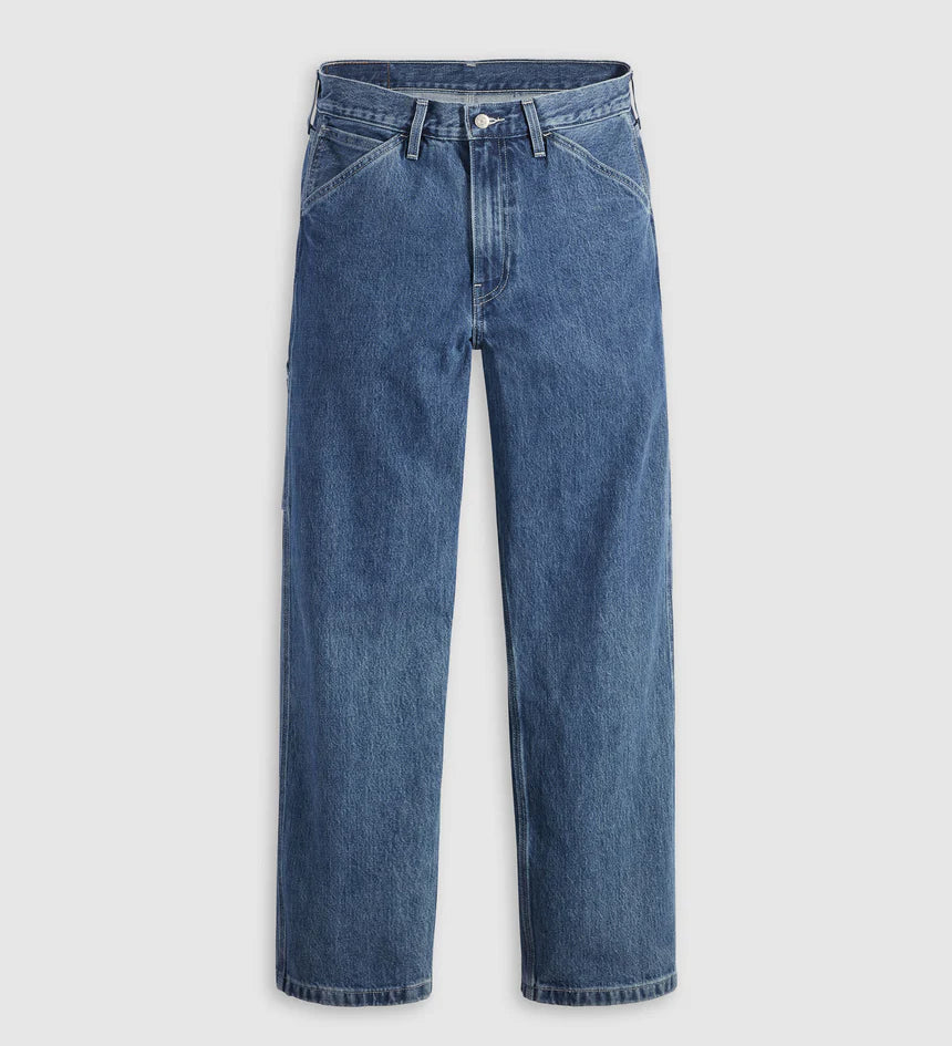 Levi's Men's 568 Loose Straight Carpenter - Safe In Charm Denim - Stencil