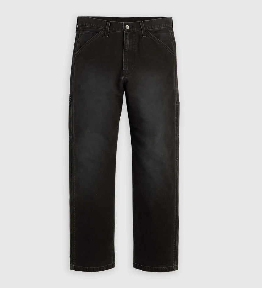 Levi's Men's 568 Loose Straight Carpenter - Every Night Meteorite Canvas - Stencil