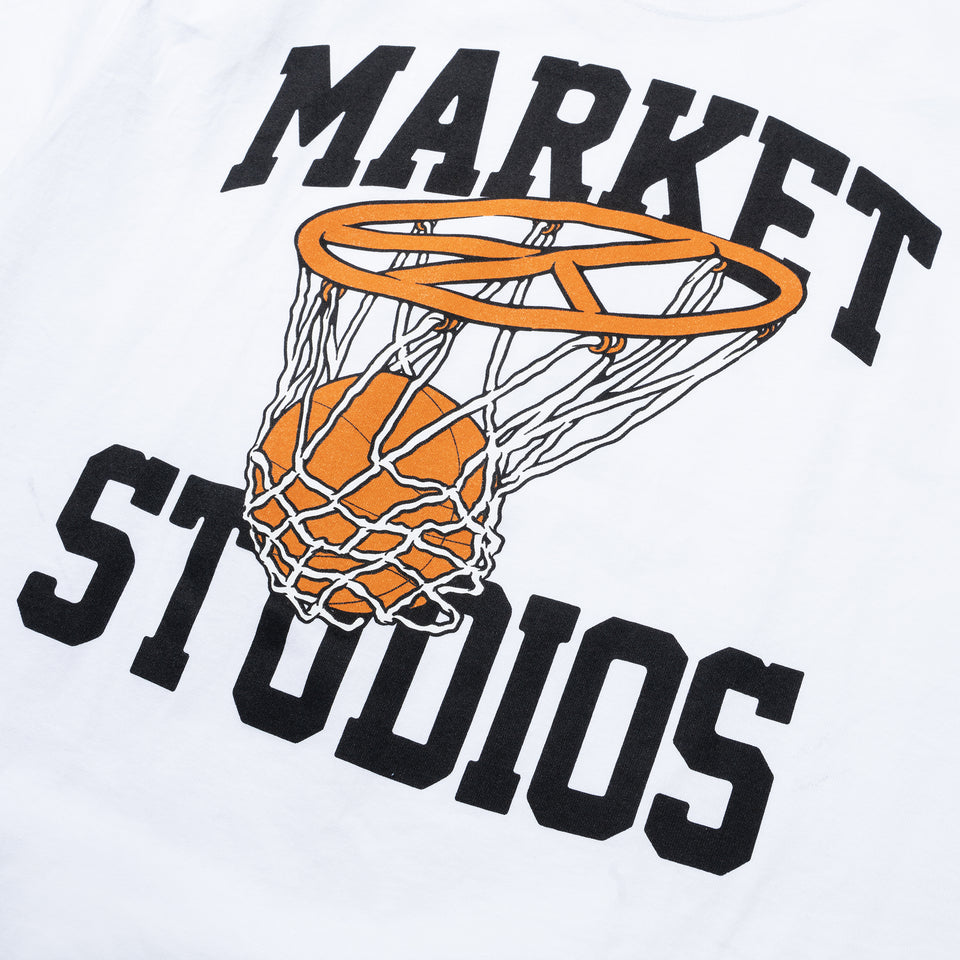 Market Shooting for Peace T-Shirt - White - Stencil