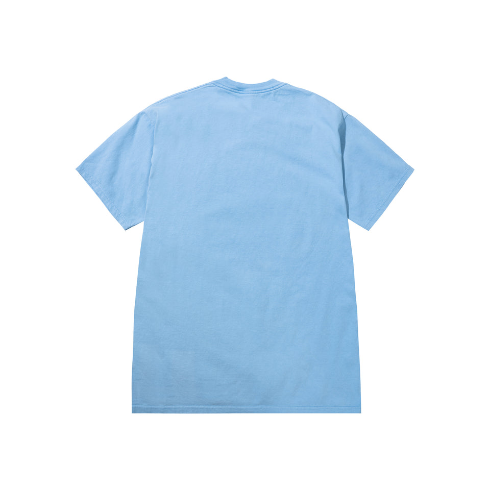 Market Watercolor Bear T-Shirt - Blue - Stencil