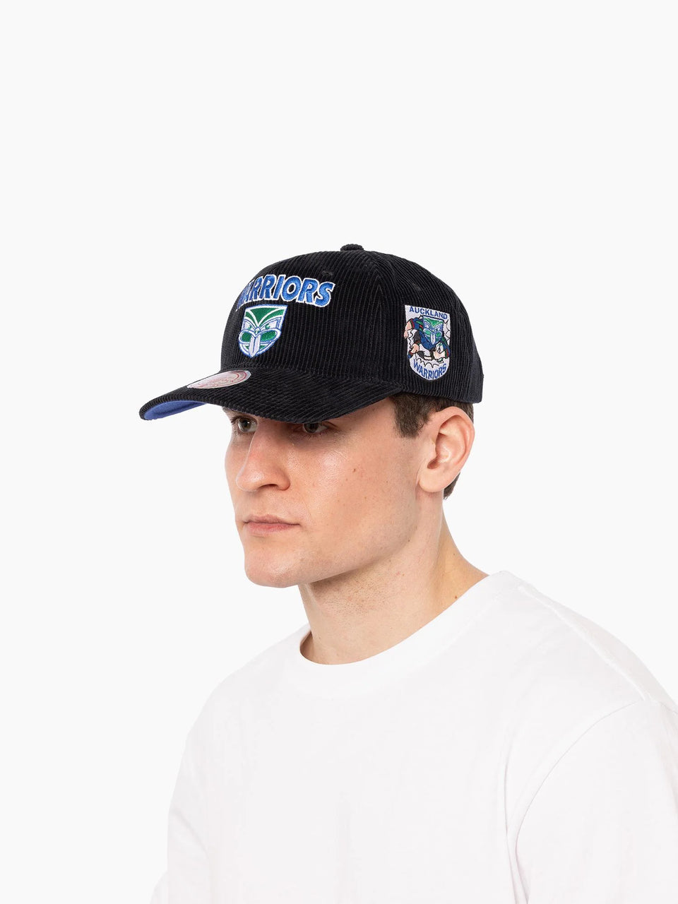 Mitchell & Ness Auckland Warriors Cord Cap Black