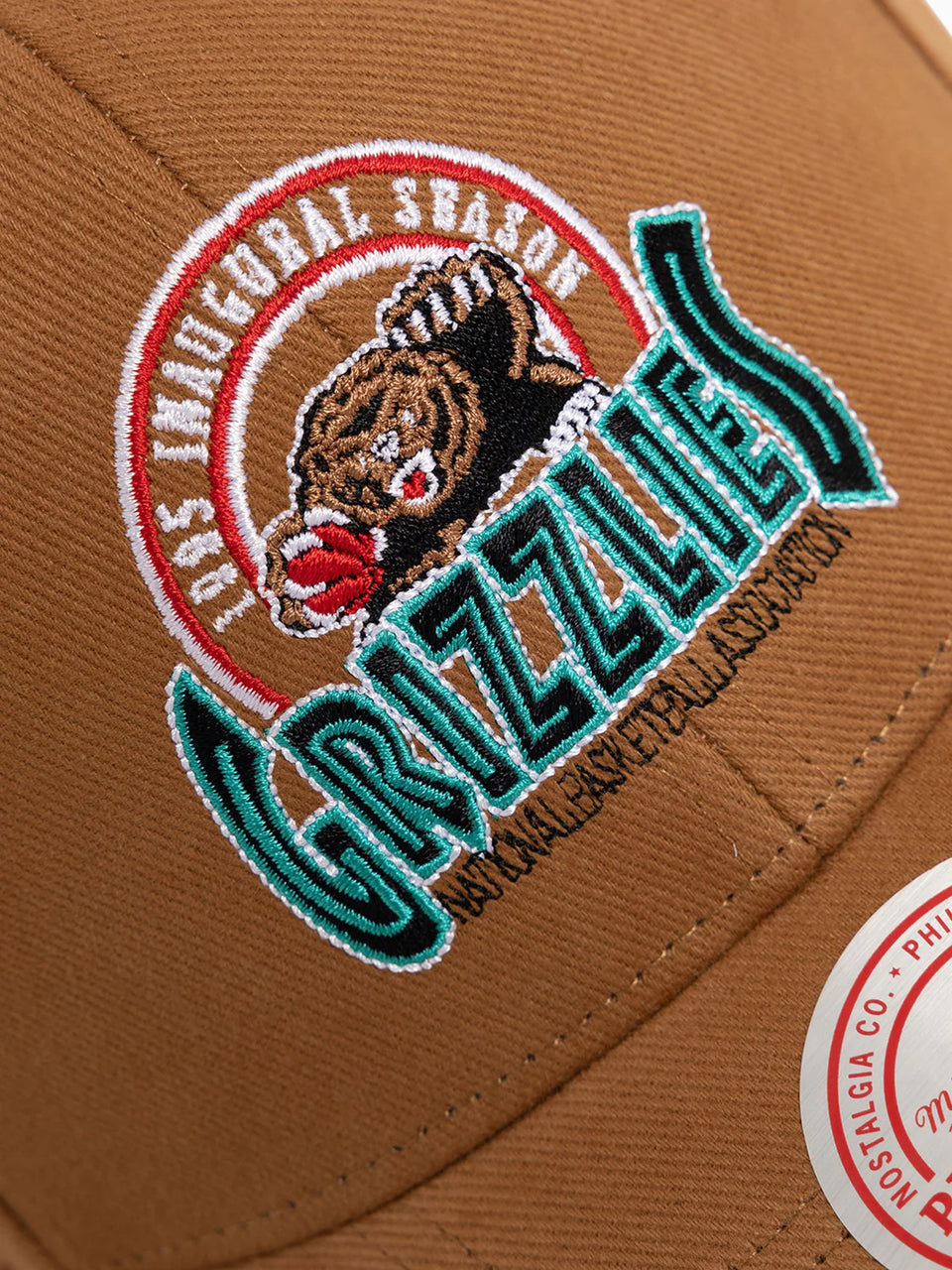 Mitchell & Ness Inaugural Stretch Snapback Grizzlies Bronze