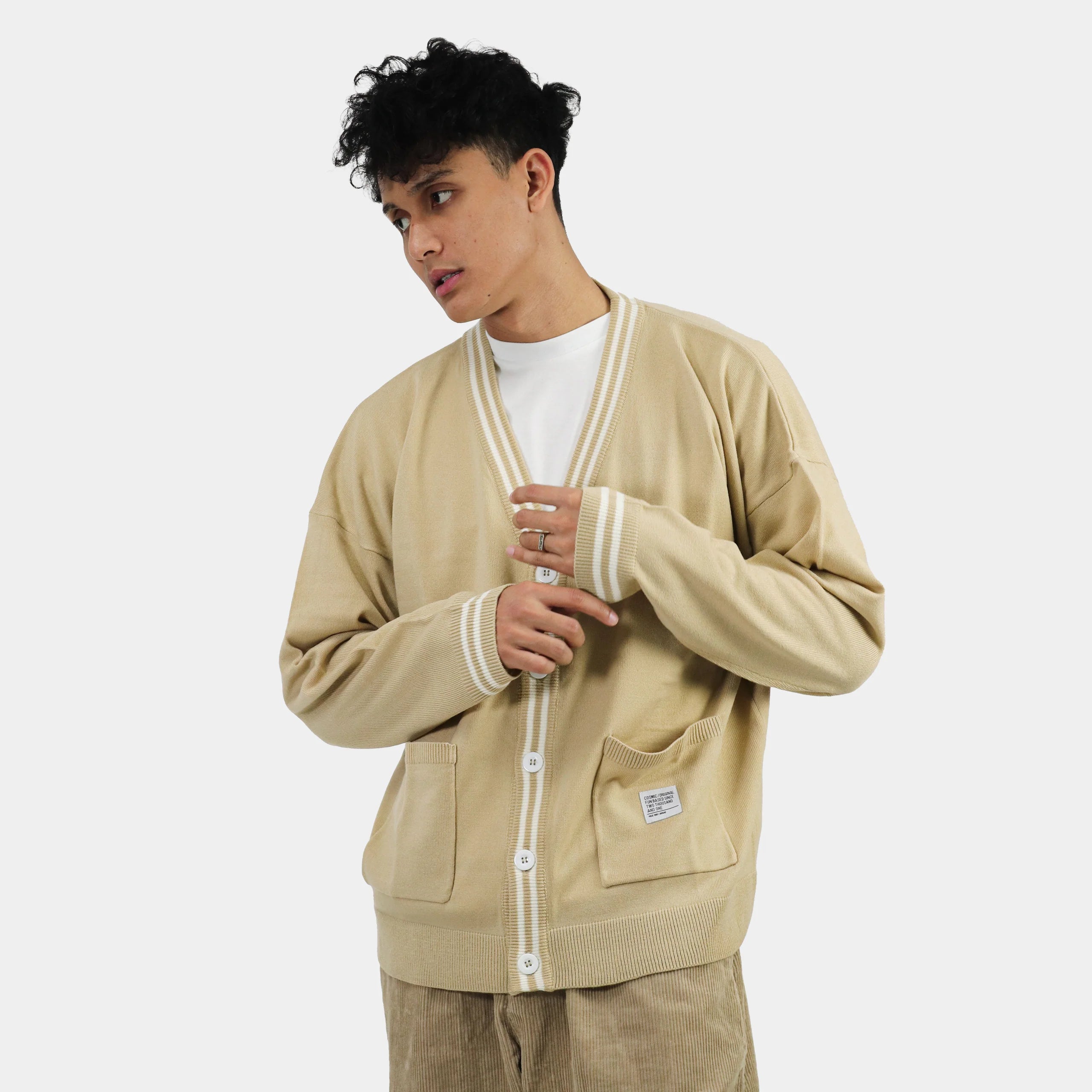 Cosmic Morras Cardigan - Cream