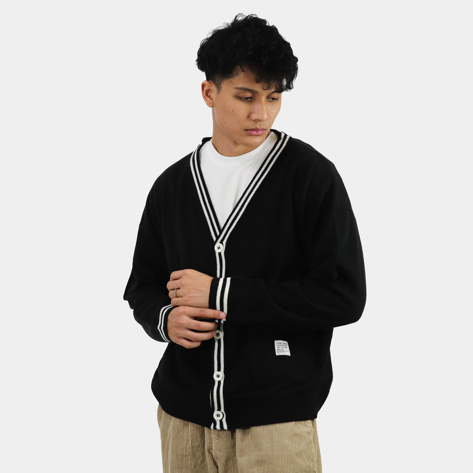 Cosmic Morras Cardigan - Black