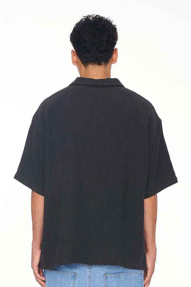 Huffer Dillon Box Shirt - Basalt