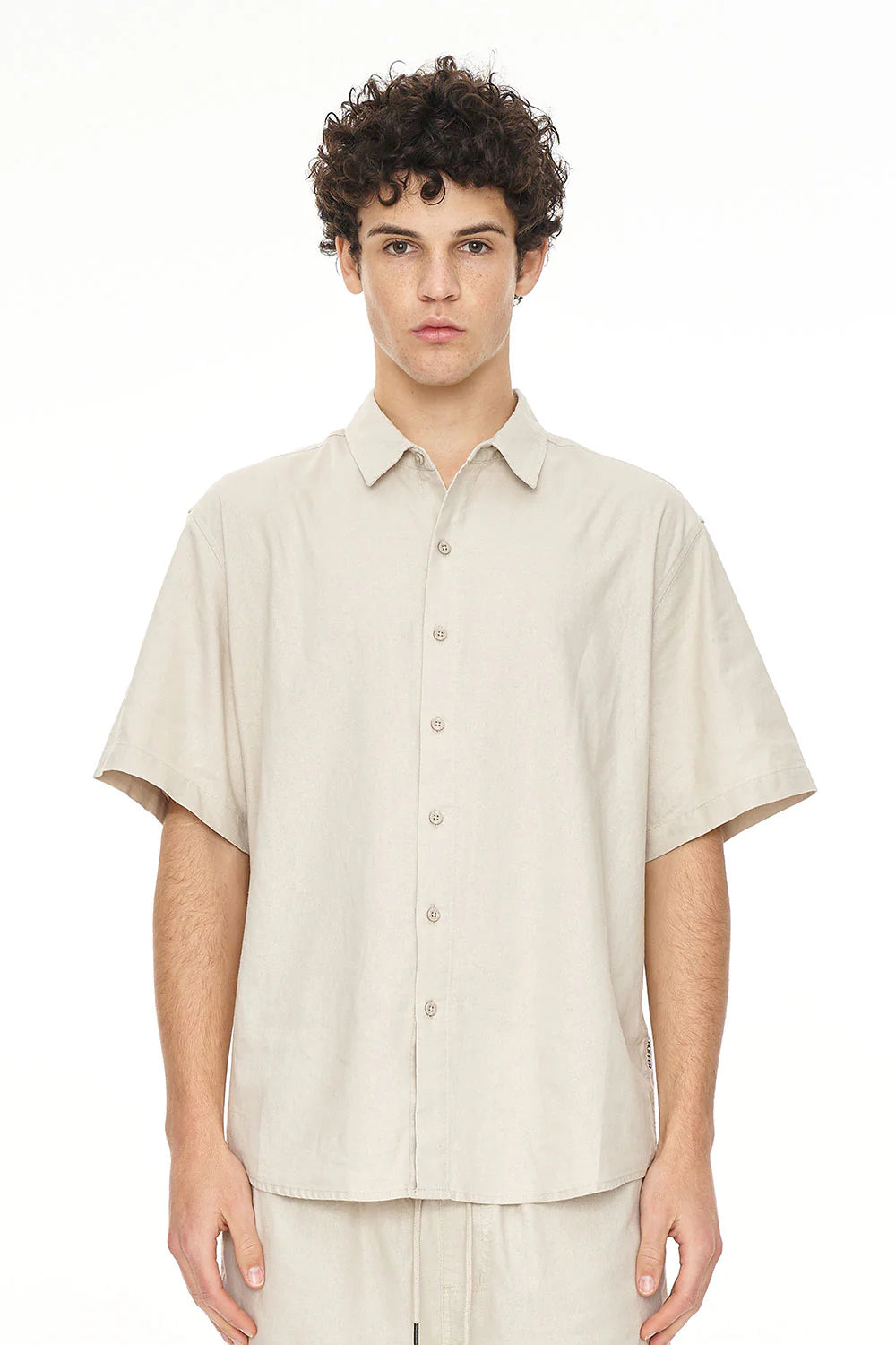 Huffer Lin-In SS Shirt - Toi Toi - Stencil