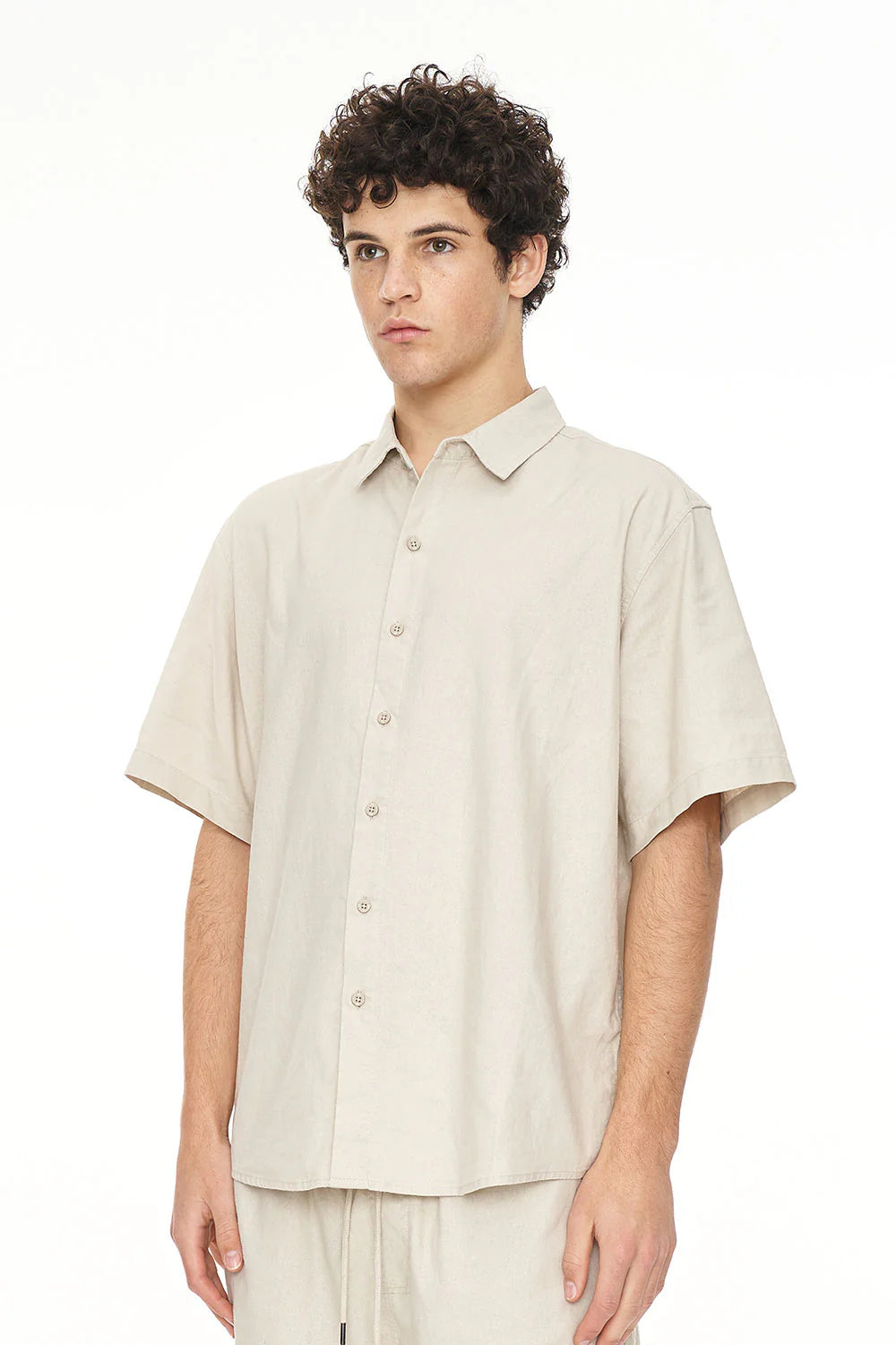 Huffer Lin-In SS Shirt - Toi Toi - Stencil