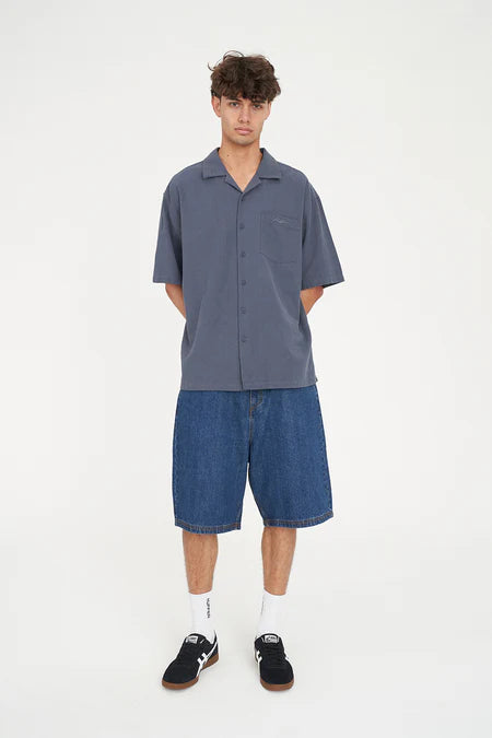 Huffer Cabana Box Shirt - Slate
