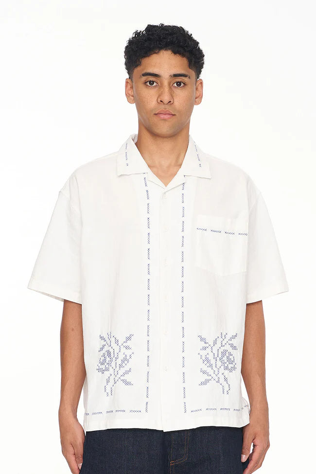 Huffer Cabana Flor Shirt - Chalk