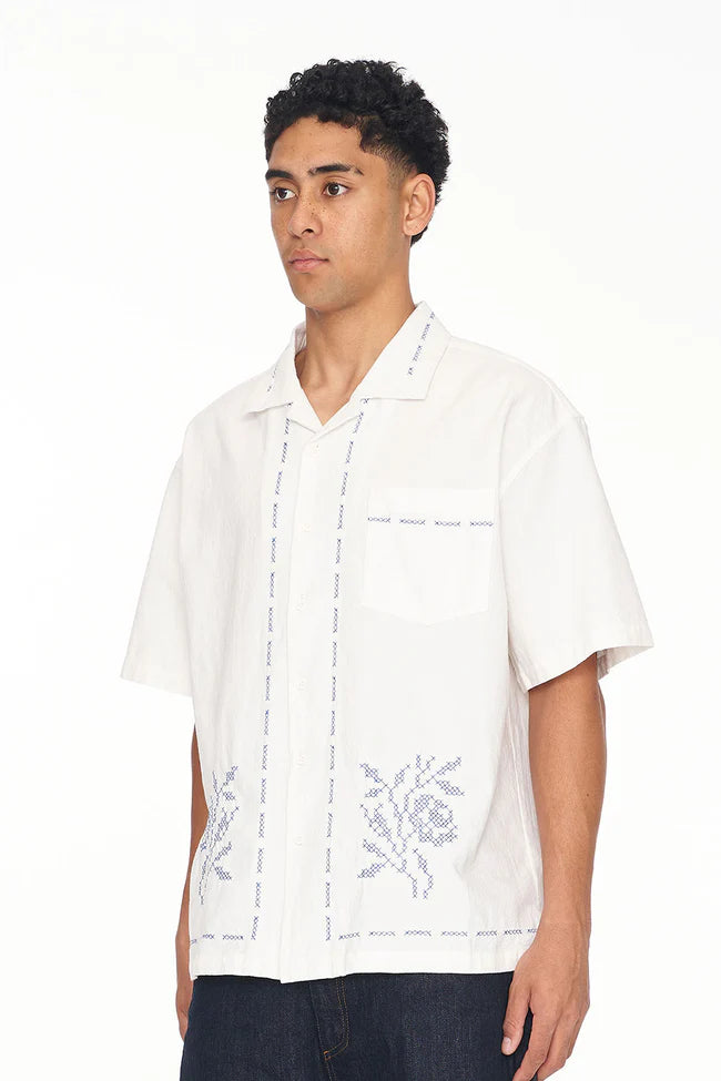 Huffer Cabana Flor Shirt - Chalk