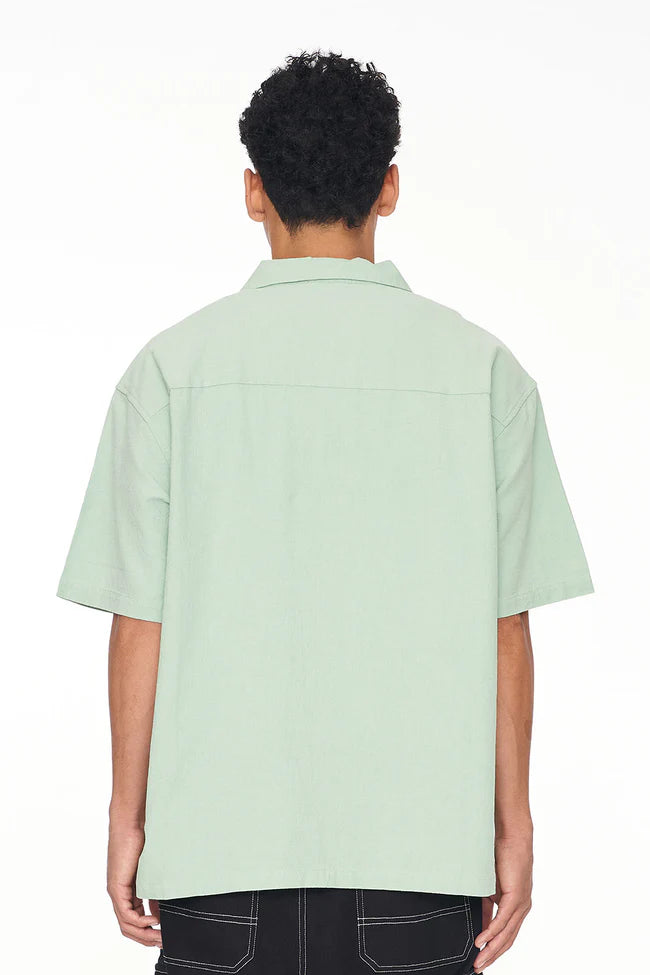 Huffer Caban Shirt - Lichen - Stencil