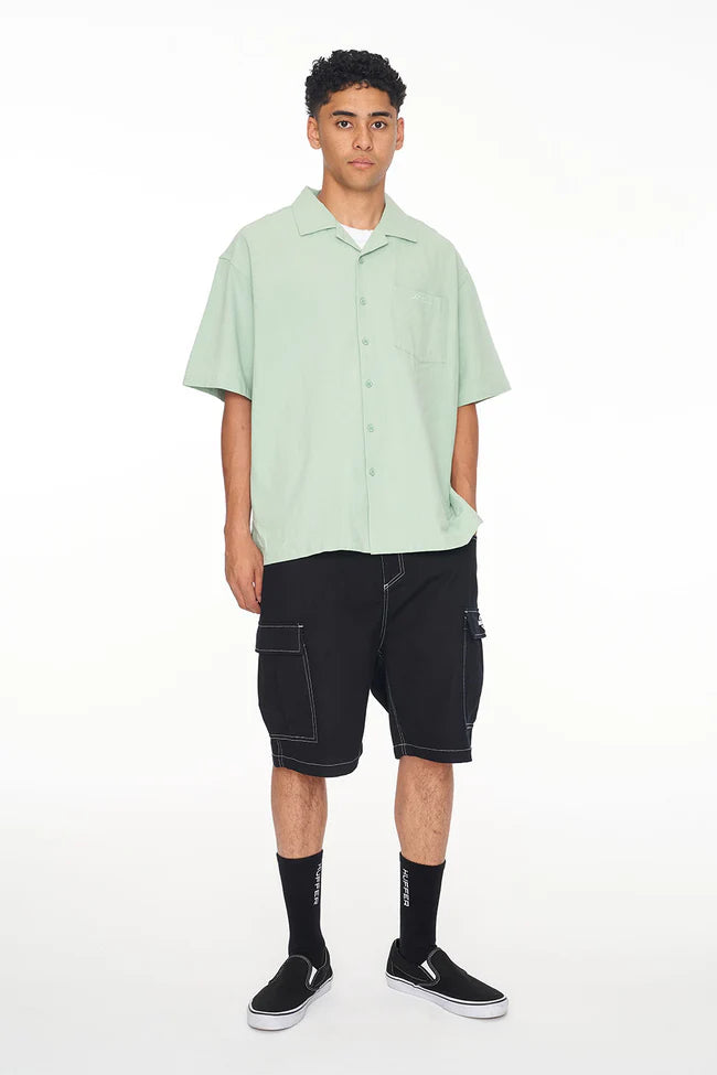 Huffer Caban Shirt - Lichen - Stencil