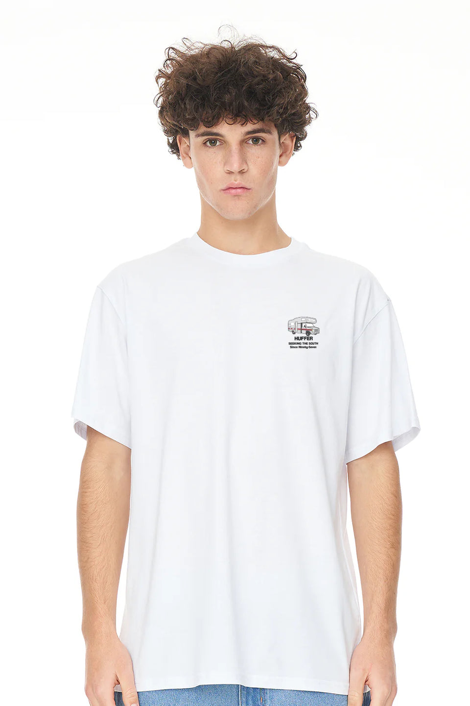 Huffer Sup Tee/Christchurch - White