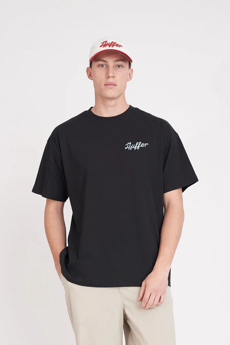 Huffer Block Tee 220/Backswinger - Basalt