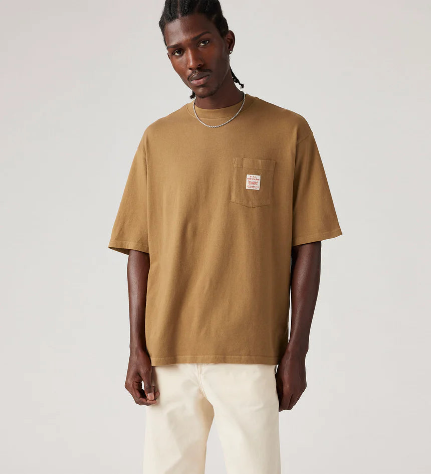 Levi's Men's Short-Sleeve Workwear T-Shirt - Ermine