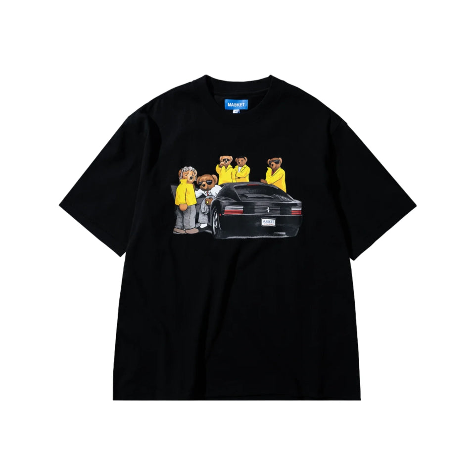 Market High Security Bear T-Shirt - Black