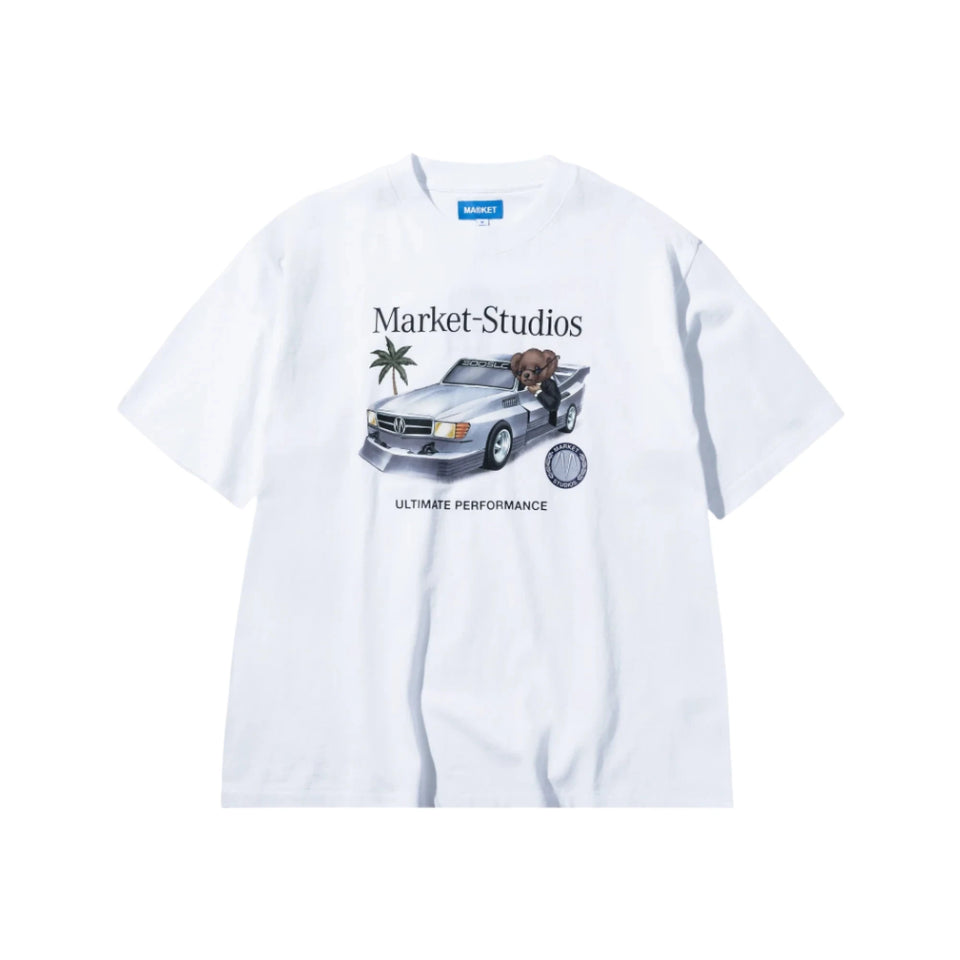 Market Des Bear T-Shirt - White