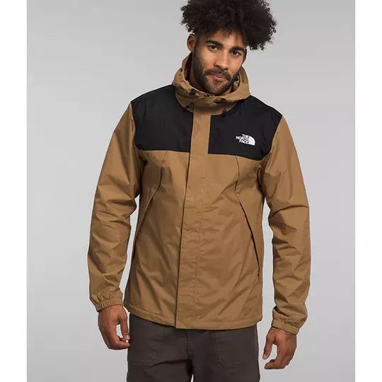 The North Face Antora Jacket - Utility Brown/TNF Black - Stencil